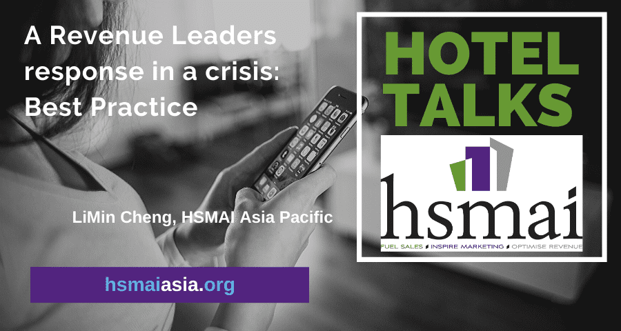 A Revenue Leader’s Response in a Crisis – some reflections A Revenue Leader’s Response in a Crisis – some reflections