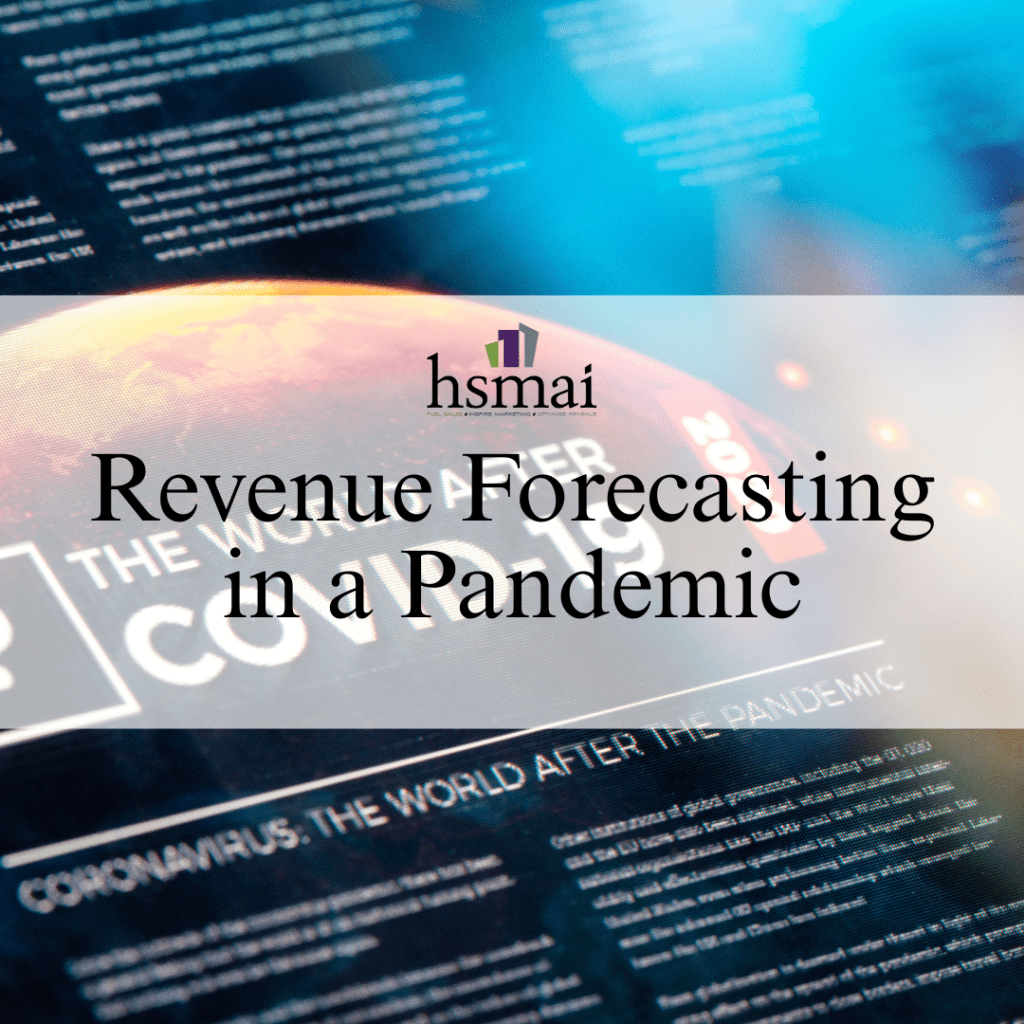 Revenue Forecasting in a Pandemic