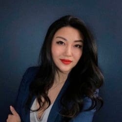 Carolina Jung speaking at HSMAI ROC 2022
