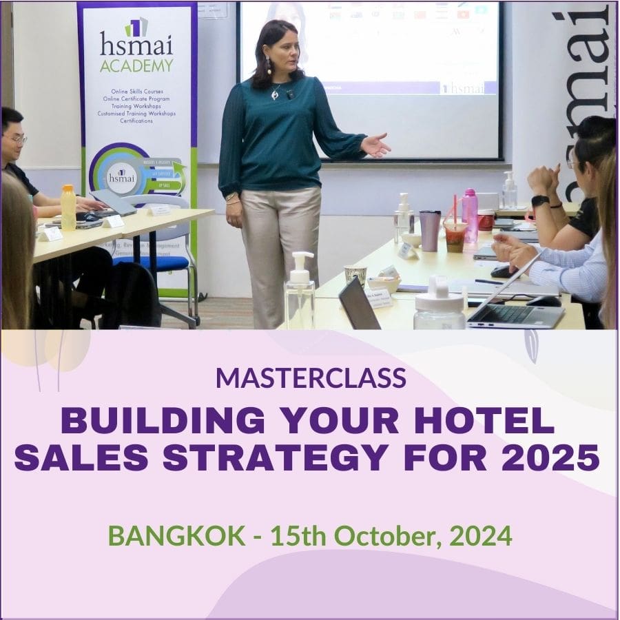 MASTERCLASS: Building your Hotel Sales Strategy for 2025 - Bangkok