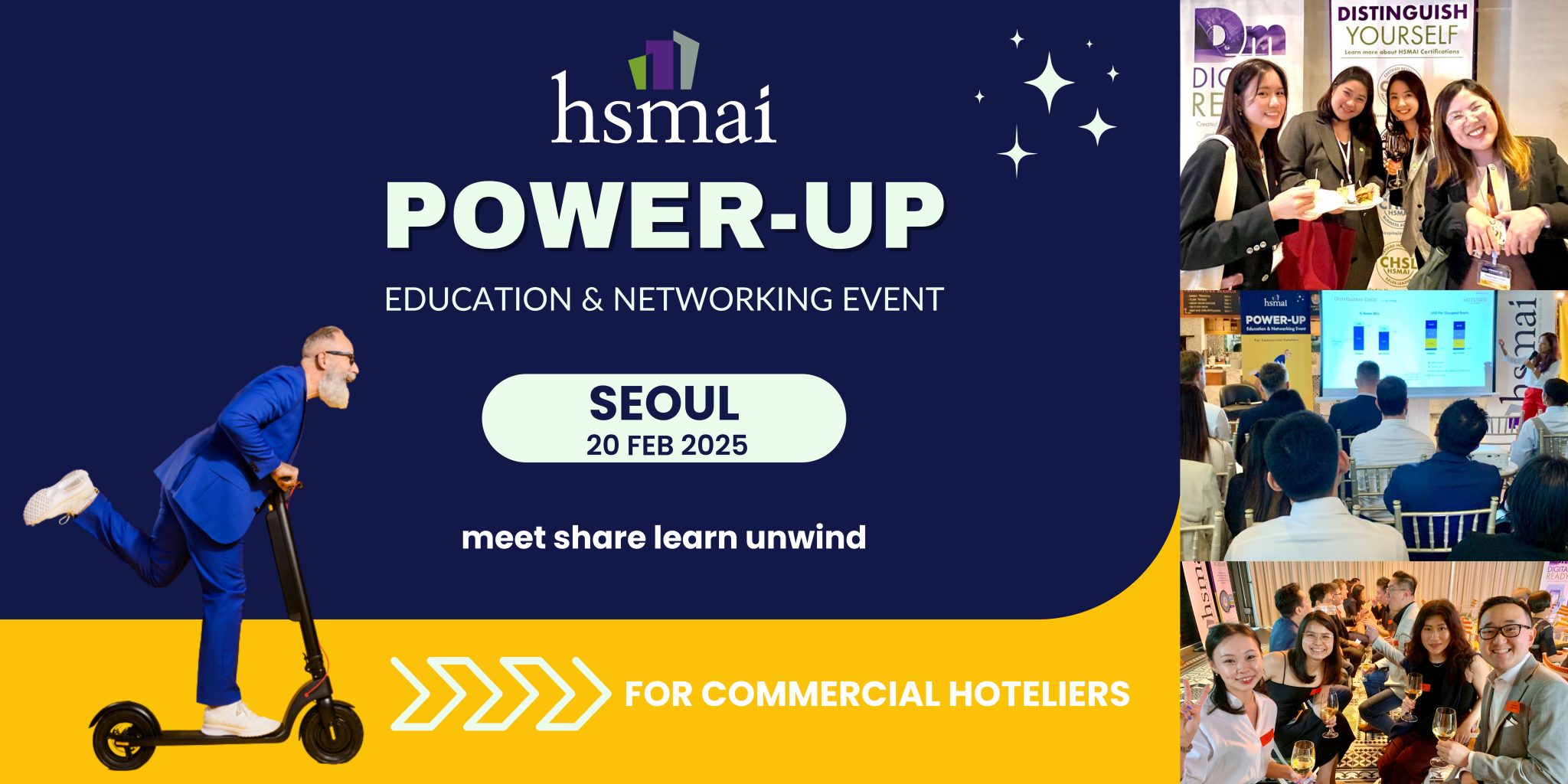 POWER-UP SEOUL – EDUCATION & NETWORKING – COMMERCIAL HOTELIERS