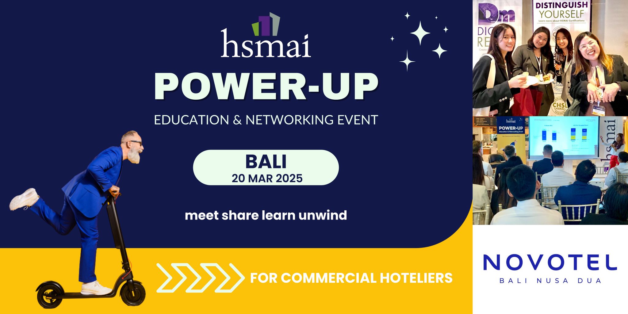 POWER-UP BALI – EDUCATION & NETWORKING