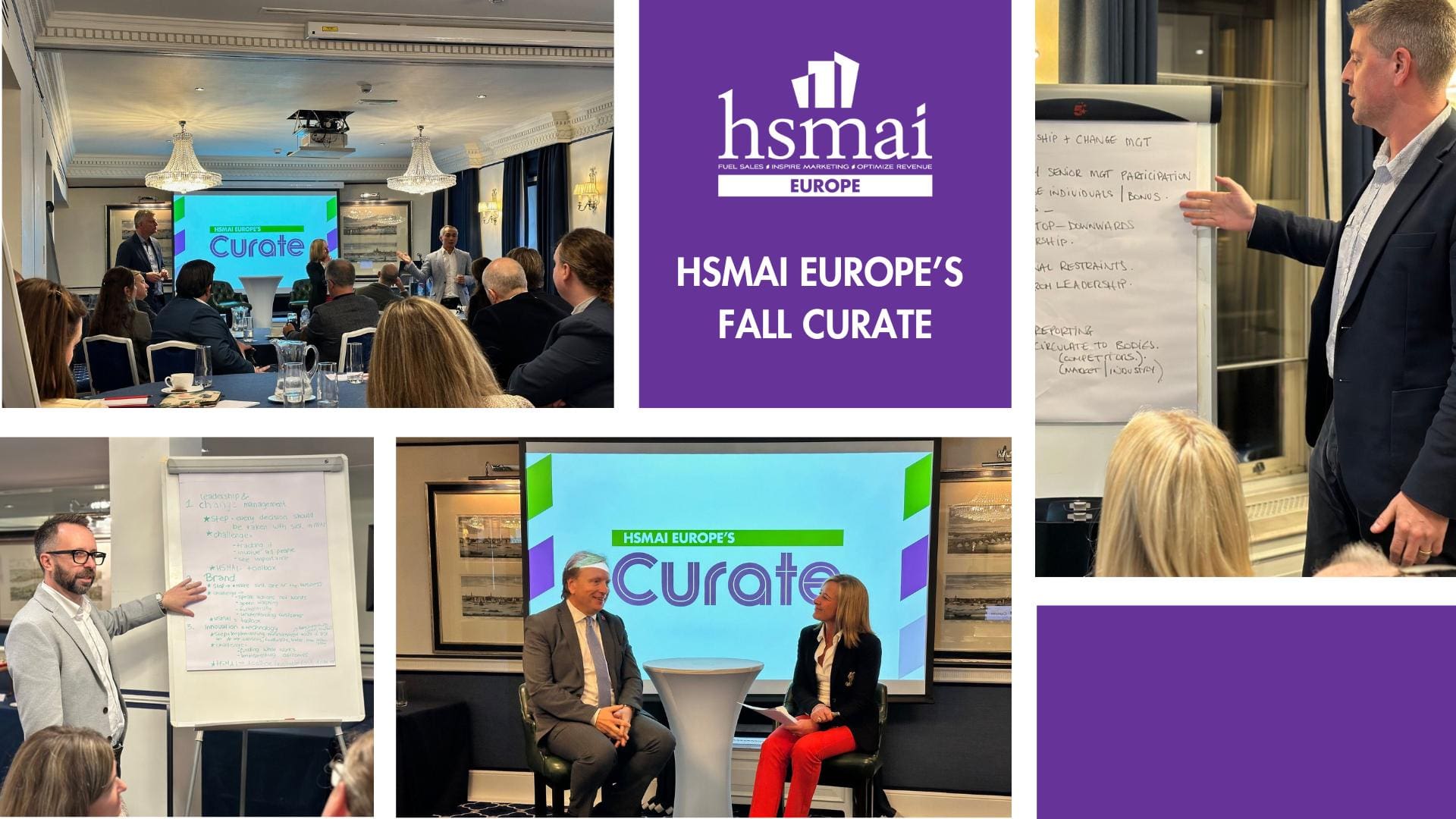Hospitality leaders explore strategies to accelerate the commercialisation of sustainability at HSMAI Europe Fall Curate