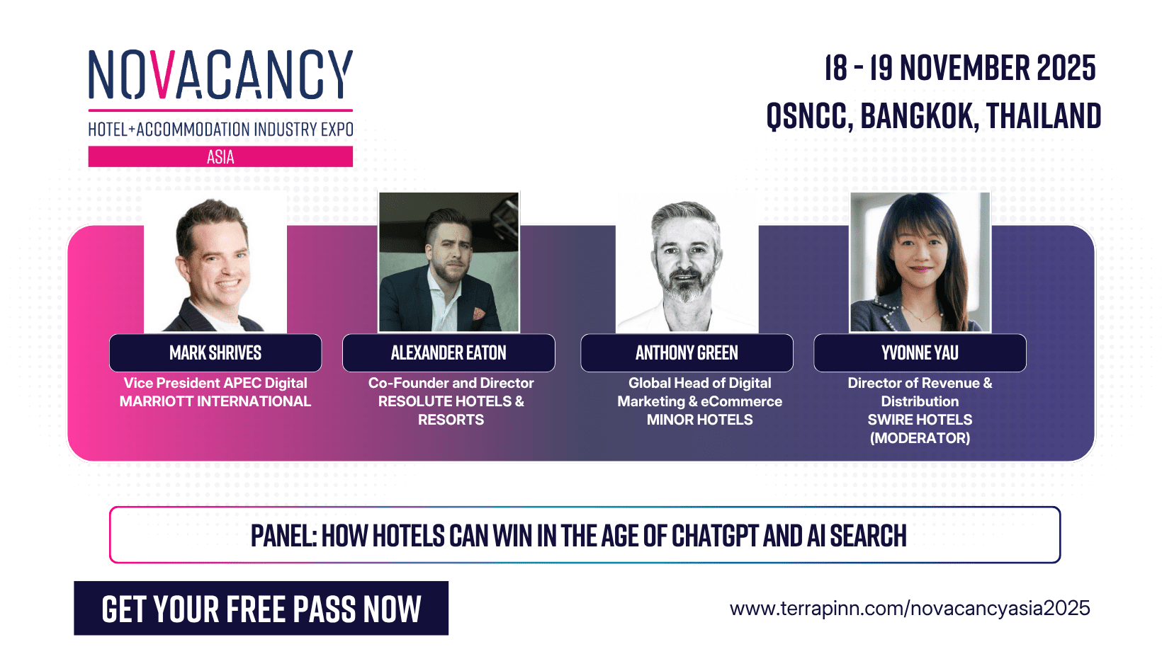 NO VACANCY – BANGKOK NO VACANCY – BANGKOK