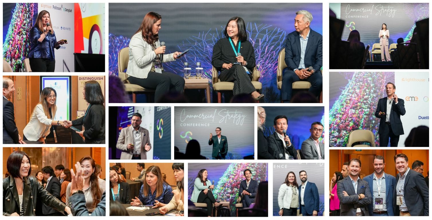 Speakers and panels montage – 13 photos