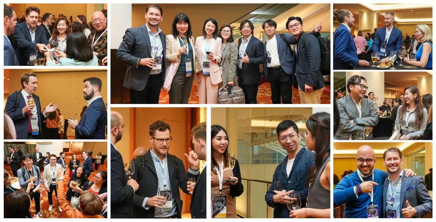 Networking montage – 13 photos