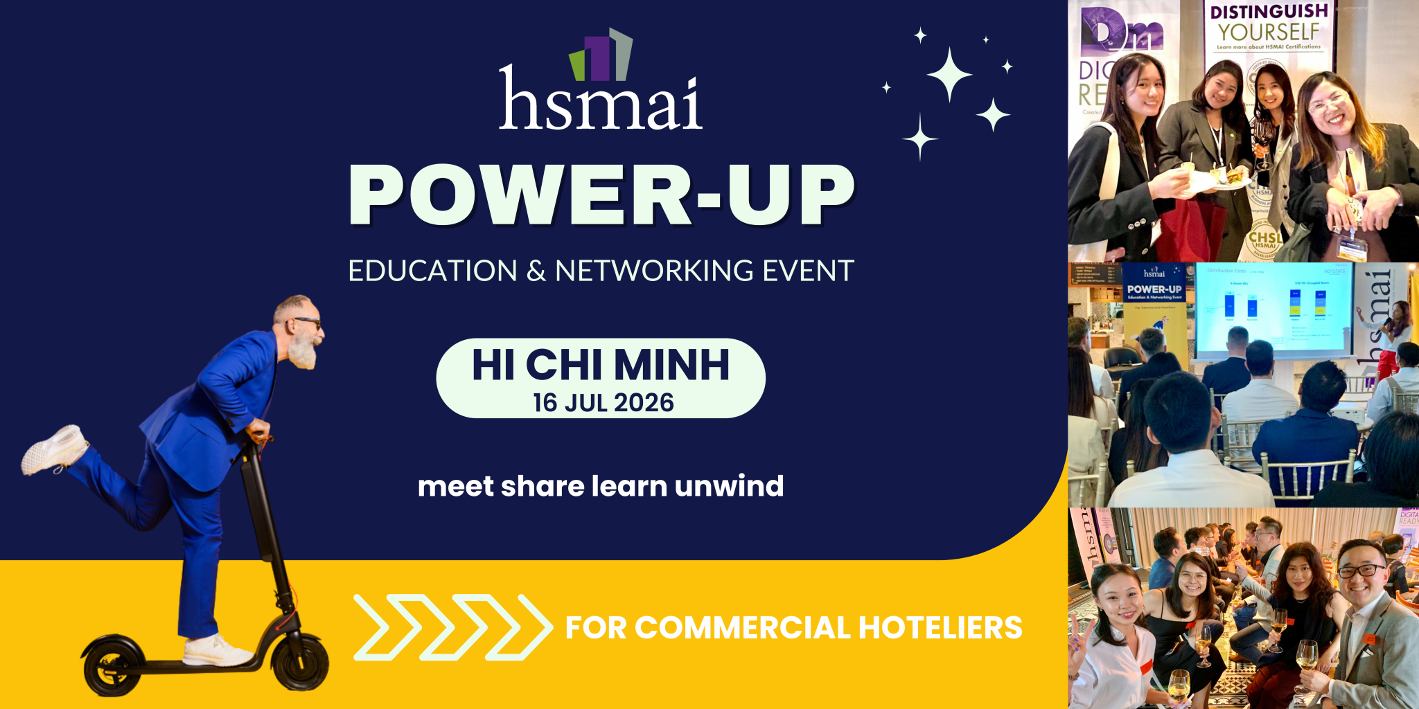 HSMAI POWERUP HO CHI MINH EDUCATION & NETWORKING HSMAI POWERUP HO CHI MINH EDUCATION & NETWORKING
